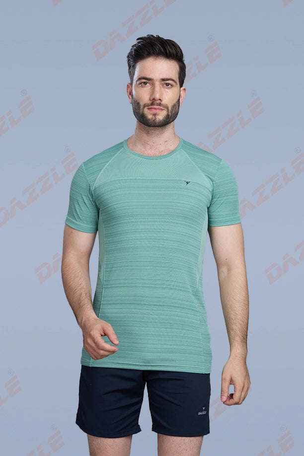 CRAZY FANCY ROUND NECK T-SHIRT - PISTA