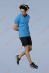 MATTY SLIM FIT T- SHIRT - SKY BLUE