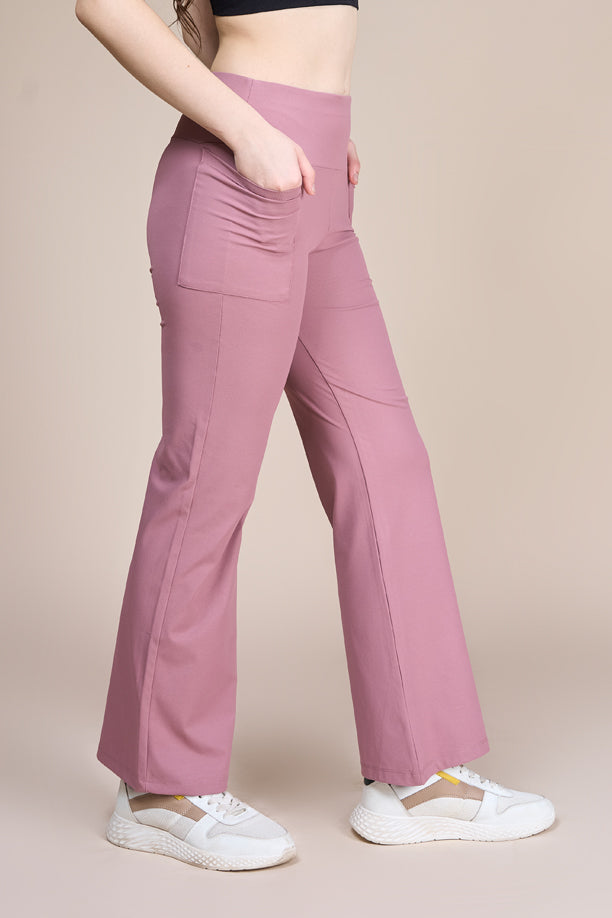 Women Stretch Flare Pants with QUADREX