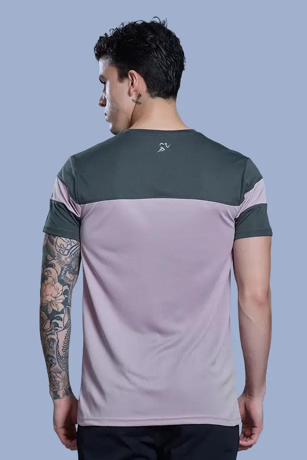 Men Slim Fit Round Neck Tee with PRIDE