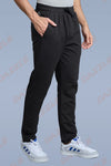 COTTON LYCRA TRACK - BLACK