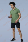 MATTY SLIM FIT T- SHIRT - GREEN