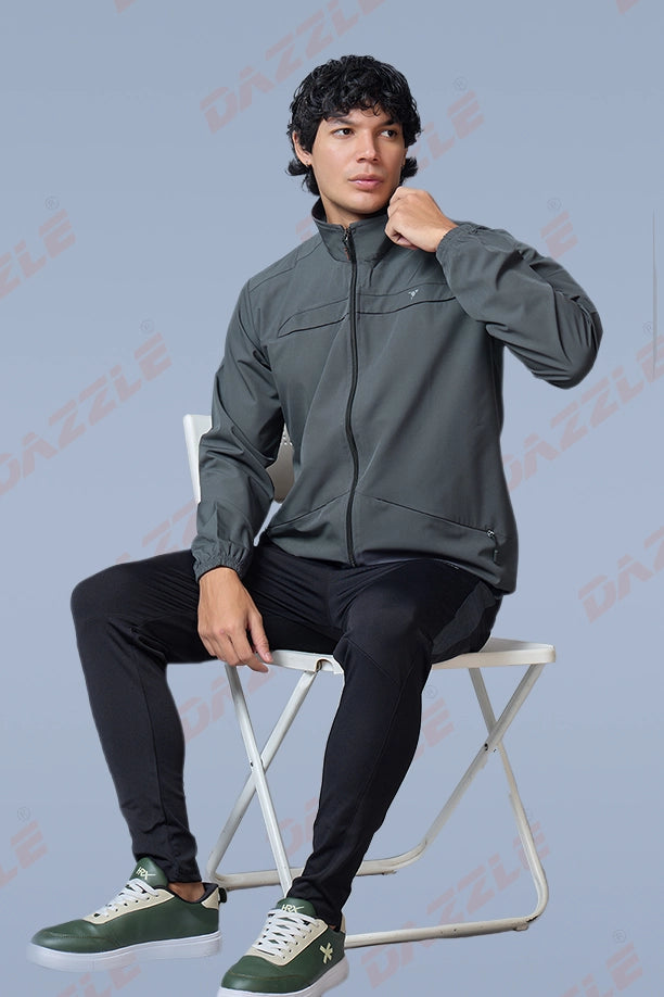 RACE JACKET - DARK GREY