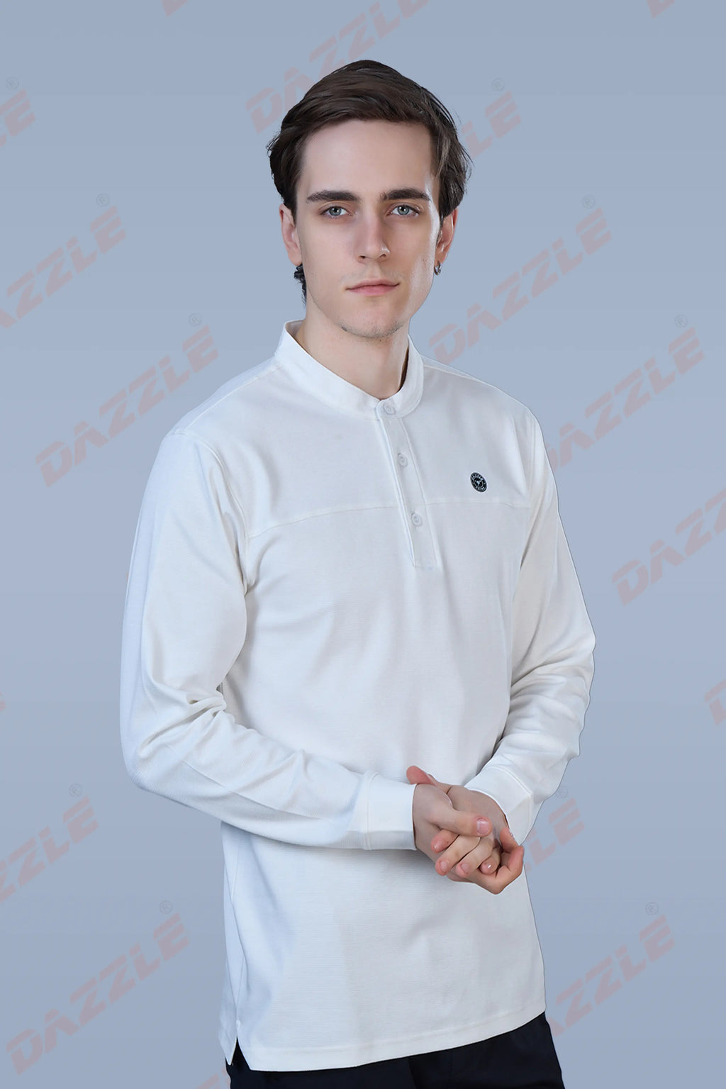 ATLAS FULL SLEEVES T-SHIRT - WHITE