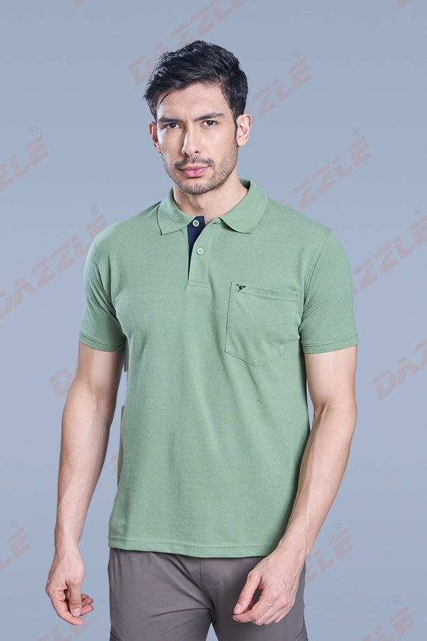 MATTY COMFORT T-SHIRT- GREEN