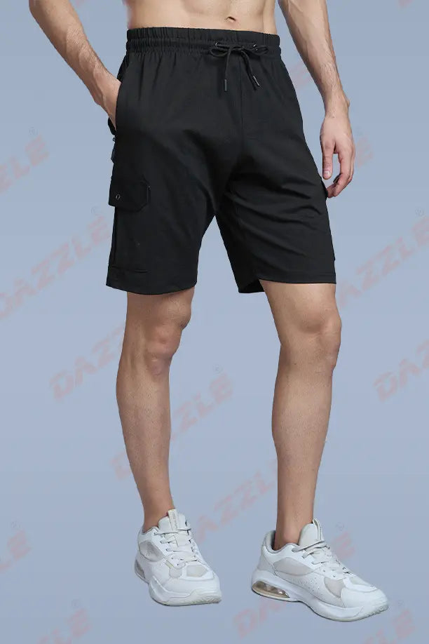 POWER CARGO SHORT - BLACK