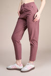 Women Solid Regular Fit Track Pants with COTEX