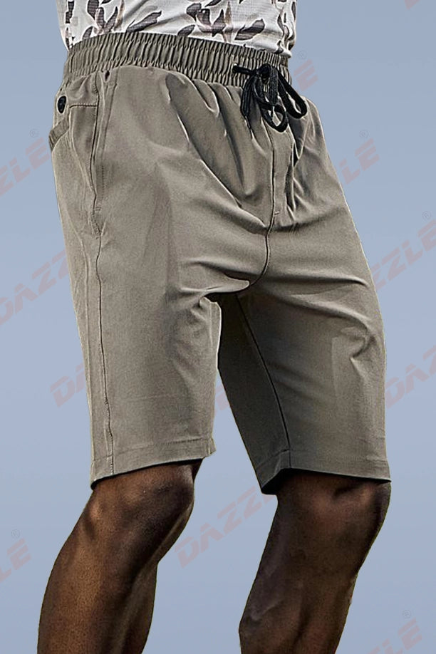 LEISURE SHORT - LIGHT GREY