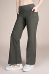 Women Stretch Flare Pants with QUADREX