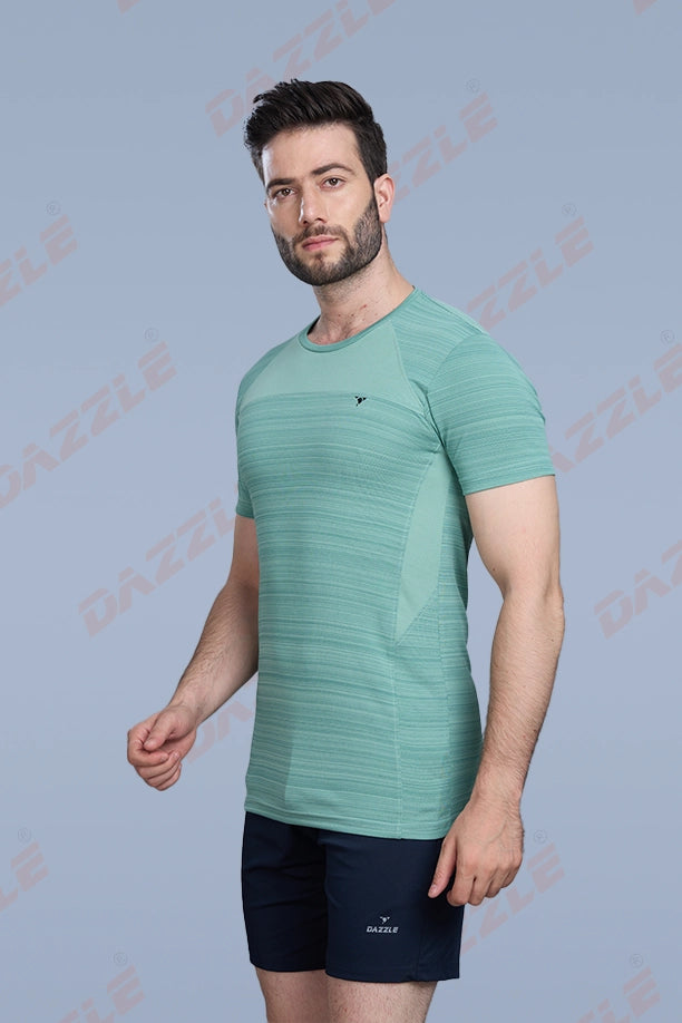 CRAZY FANCY ROUND NECK T-SHIRT - PISTA