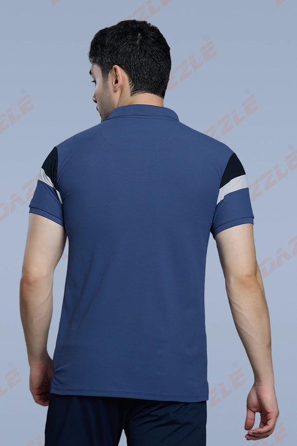 CRAZY MATTY TRENDY T-SHIRT - BLUEGREY