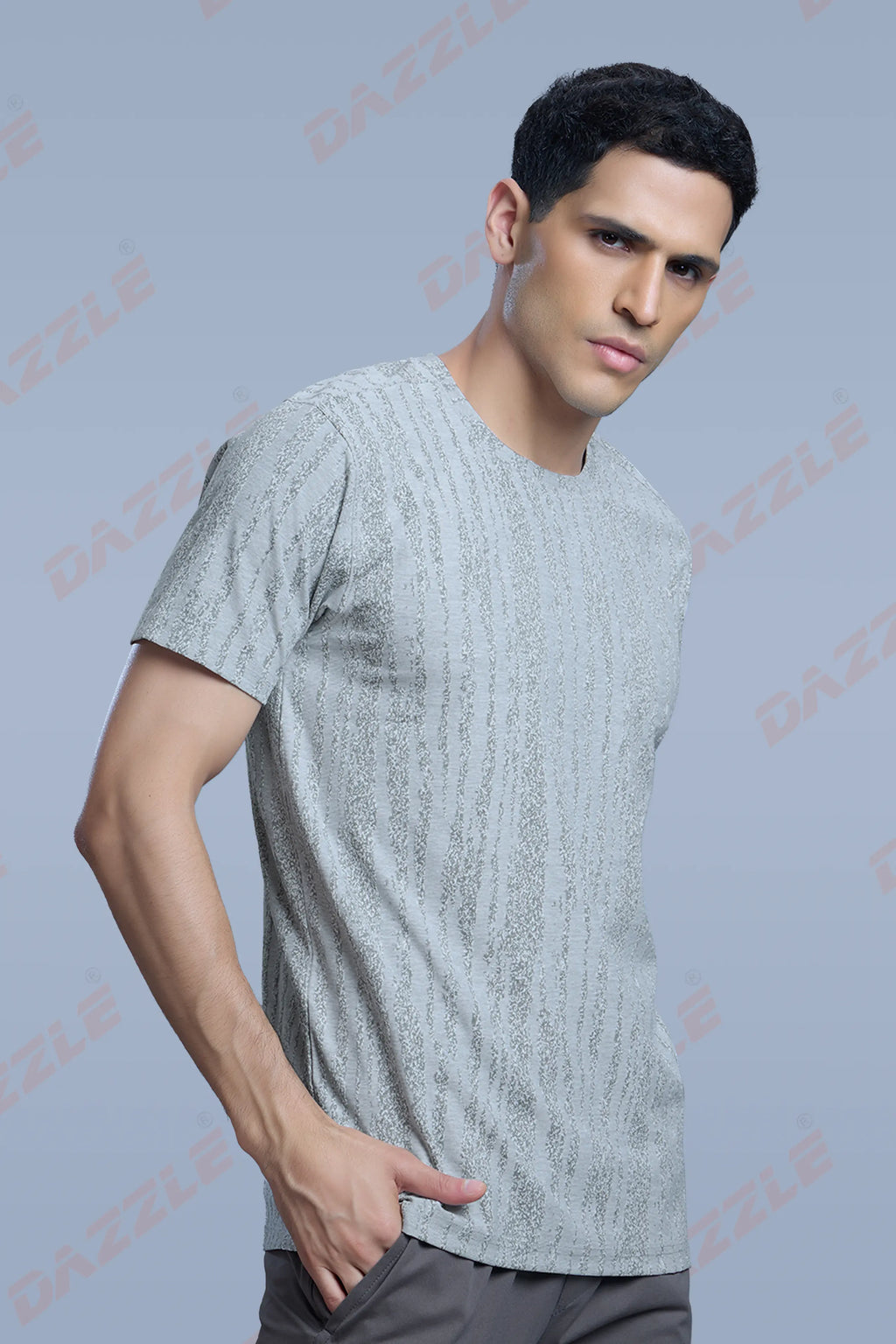 GRACE T SHIRT- WHITE GREY