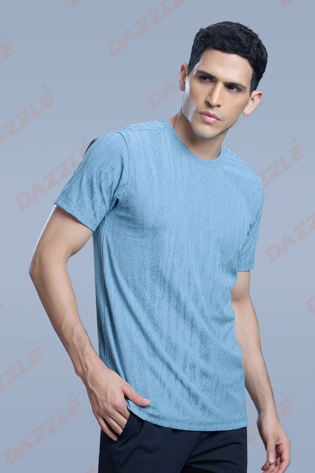 GRACE T SHIRT- SEA BLUE