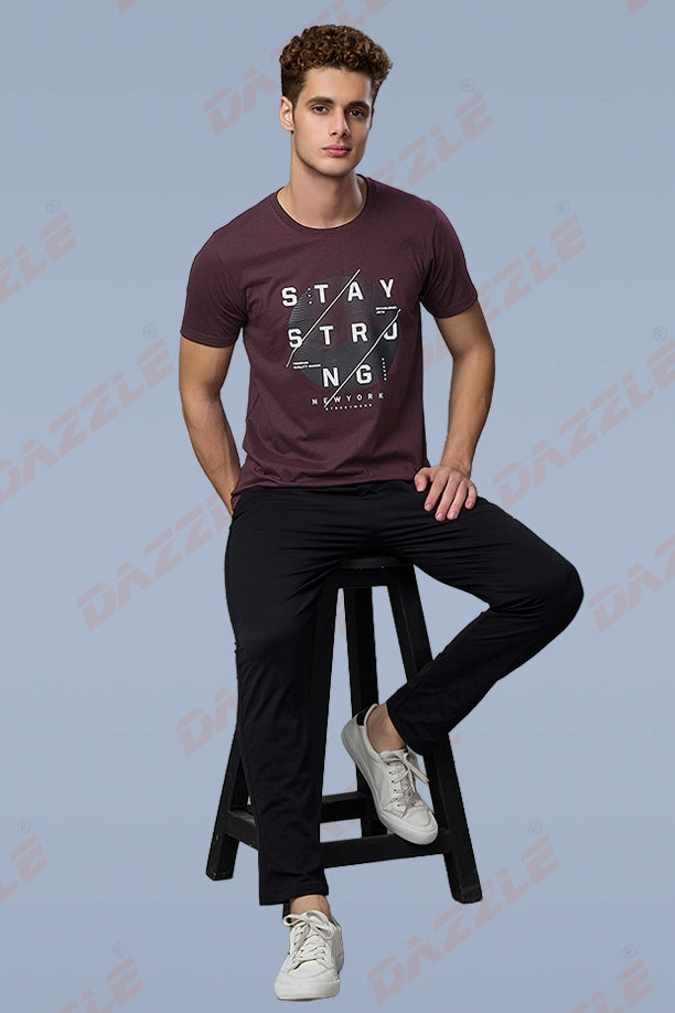 VIBE T-SHIRT - MAROON