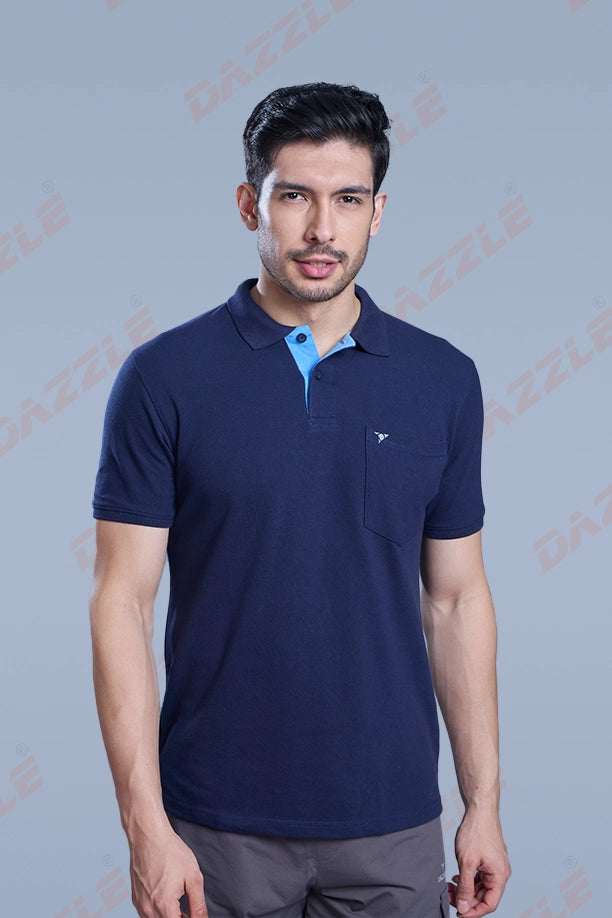 MATTY COMFORT T-SHIRT - NAVY BLUE