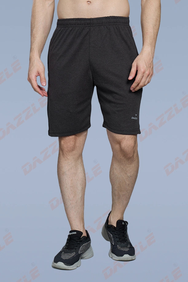 LONG SHORT PC SPCL - MELANGE BLACK