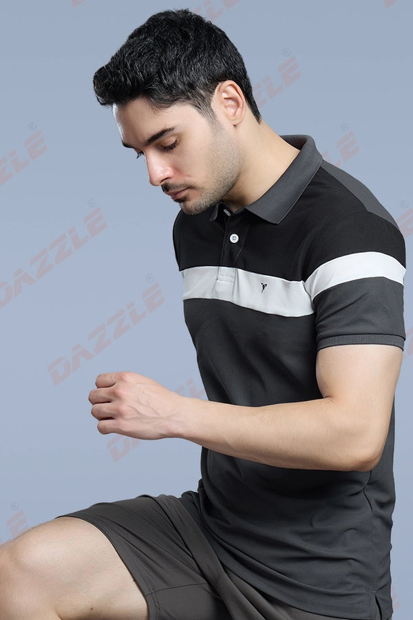 CRAZY MATTY TRENDY T-SHIRT - DARKGREY