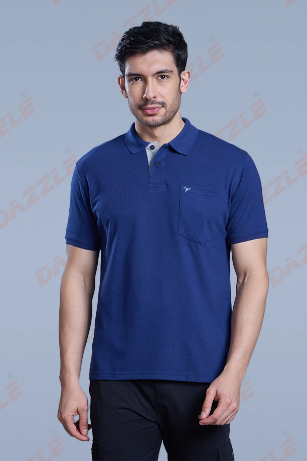 MATTY COMFORT T-SHIRT- INDIGO BLUE