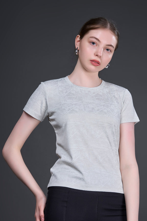 Women Slim Fit Sports T-shirt with COOLEX