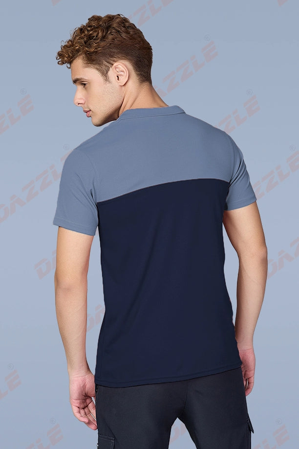 SPRING T SHIRT - DARKGREY NAVYBLUE