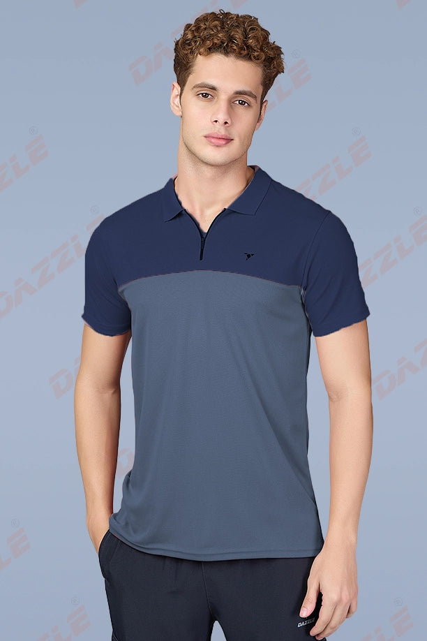 SPRING T SHIRT - NAVYBLUE DARKGREY