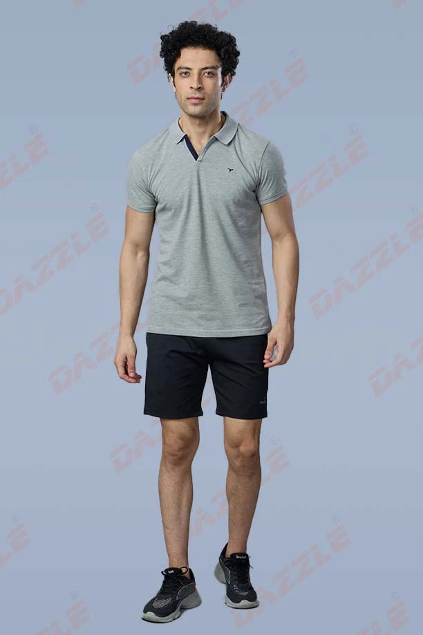 MATTY SLIM FIT T- SHIRT - GERY