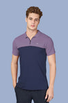 SPRING T SHIRT - PURPLE NAVYBLUE