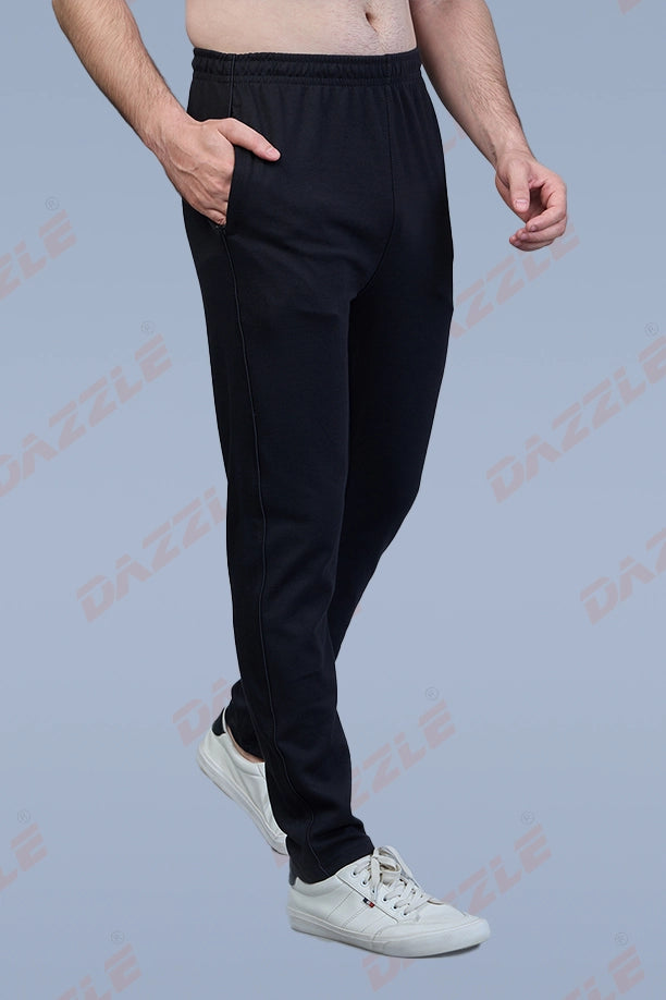 TRACK LOWER PC -SPCL-PLAIN - ZACHO BLACK
