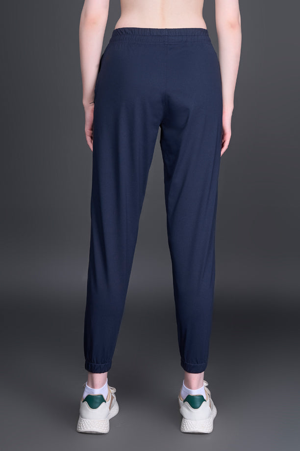 Women Solid Regular Fit Joggers with COTEX