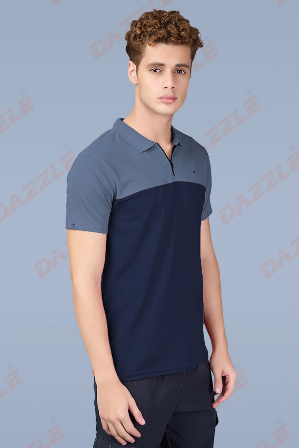SPRING T SHIRT - DARKGREY NAVYBLUE