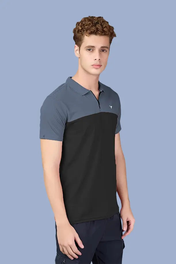 SPRING T SHIRT - DARKGREY BLACK