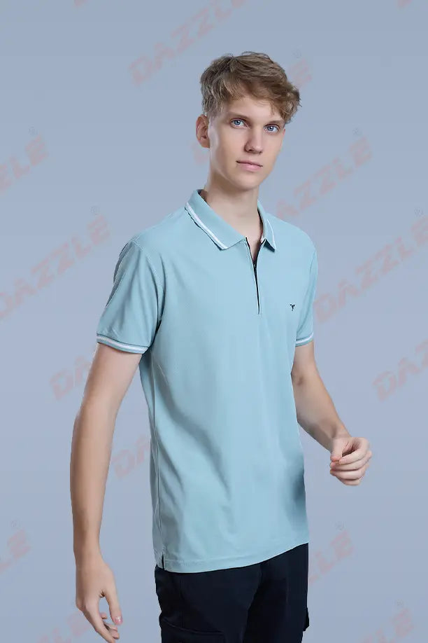 SLEEK T SHIRT- MINT GREEN