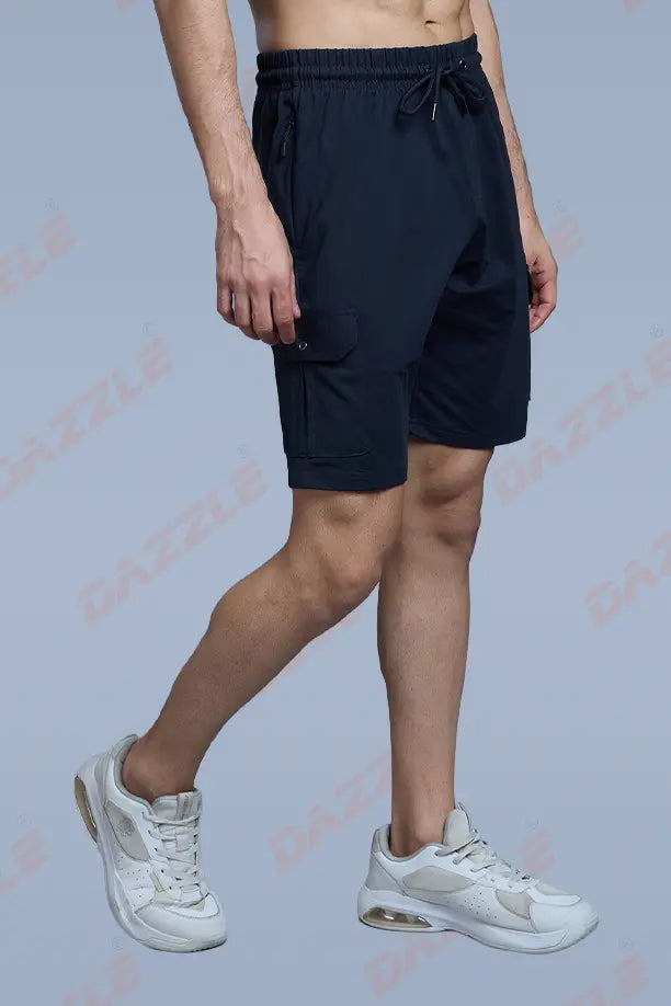 POWER CARGO SHORT - NAVY BLUE