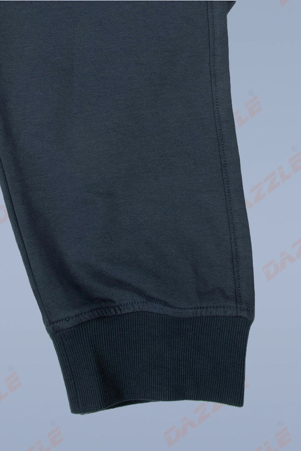 RICH COTTON JOGGER - BLUE GREY