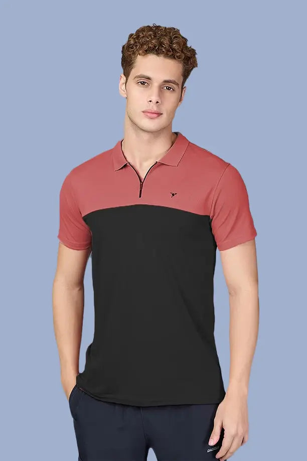 SPRING T SHIRT - BRICK BLACK