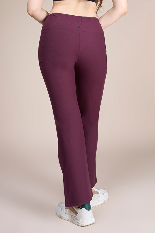 Women Stretch Flare Pants with QUADREX