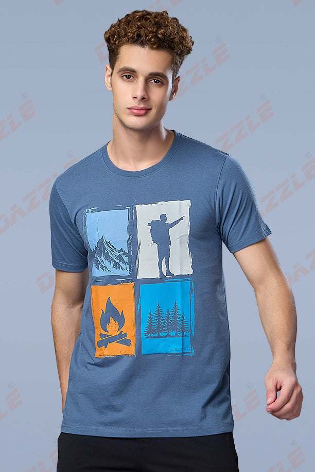 VIBE T-SHIRT - BLUE