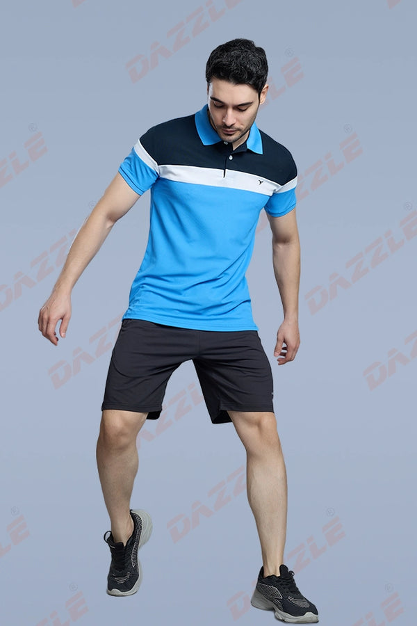 CRAZY MATTY TRENDY T-SHIRT - SKY BLUE