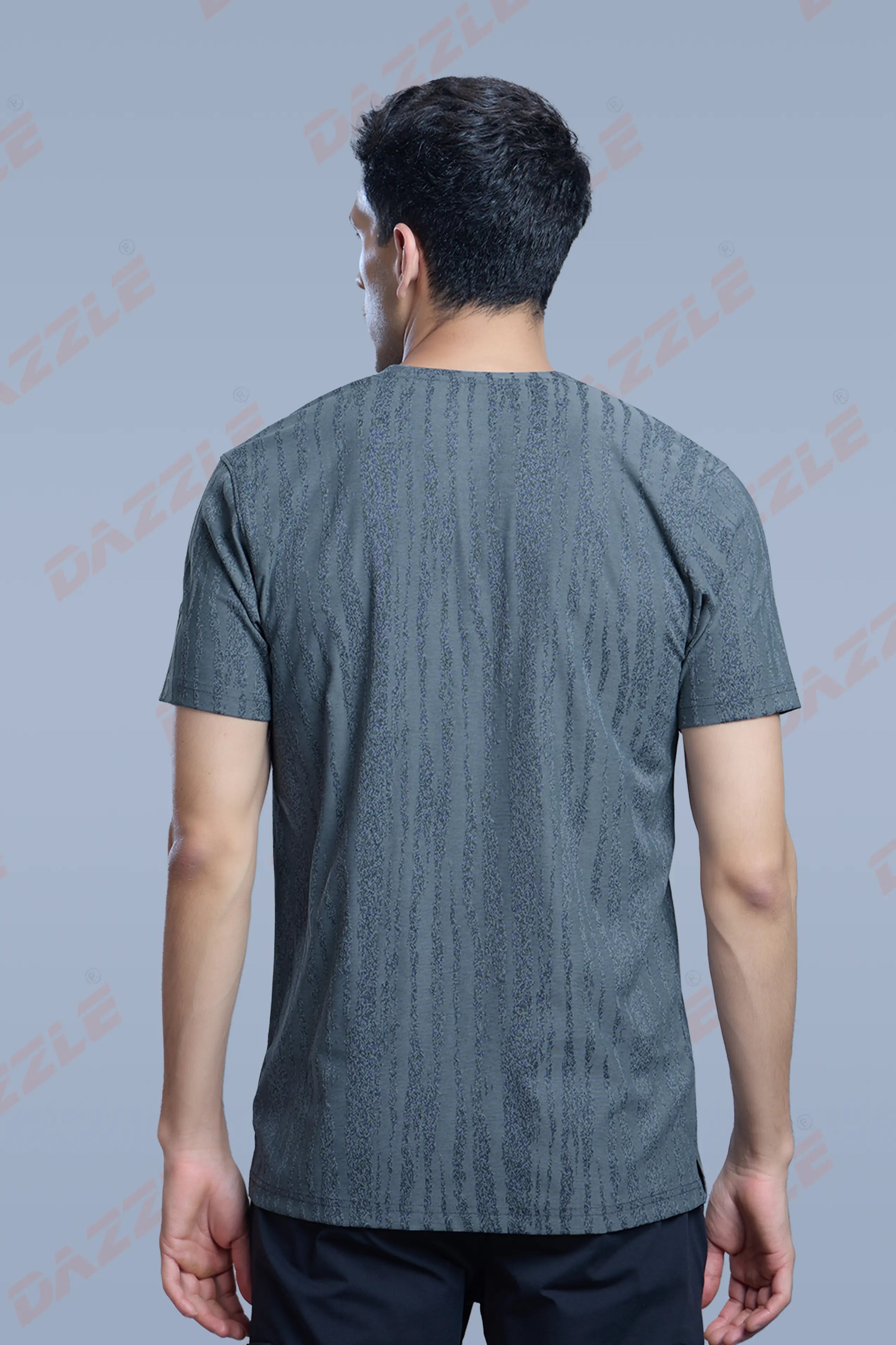 GRACE T SHIRT- BLUE GREY