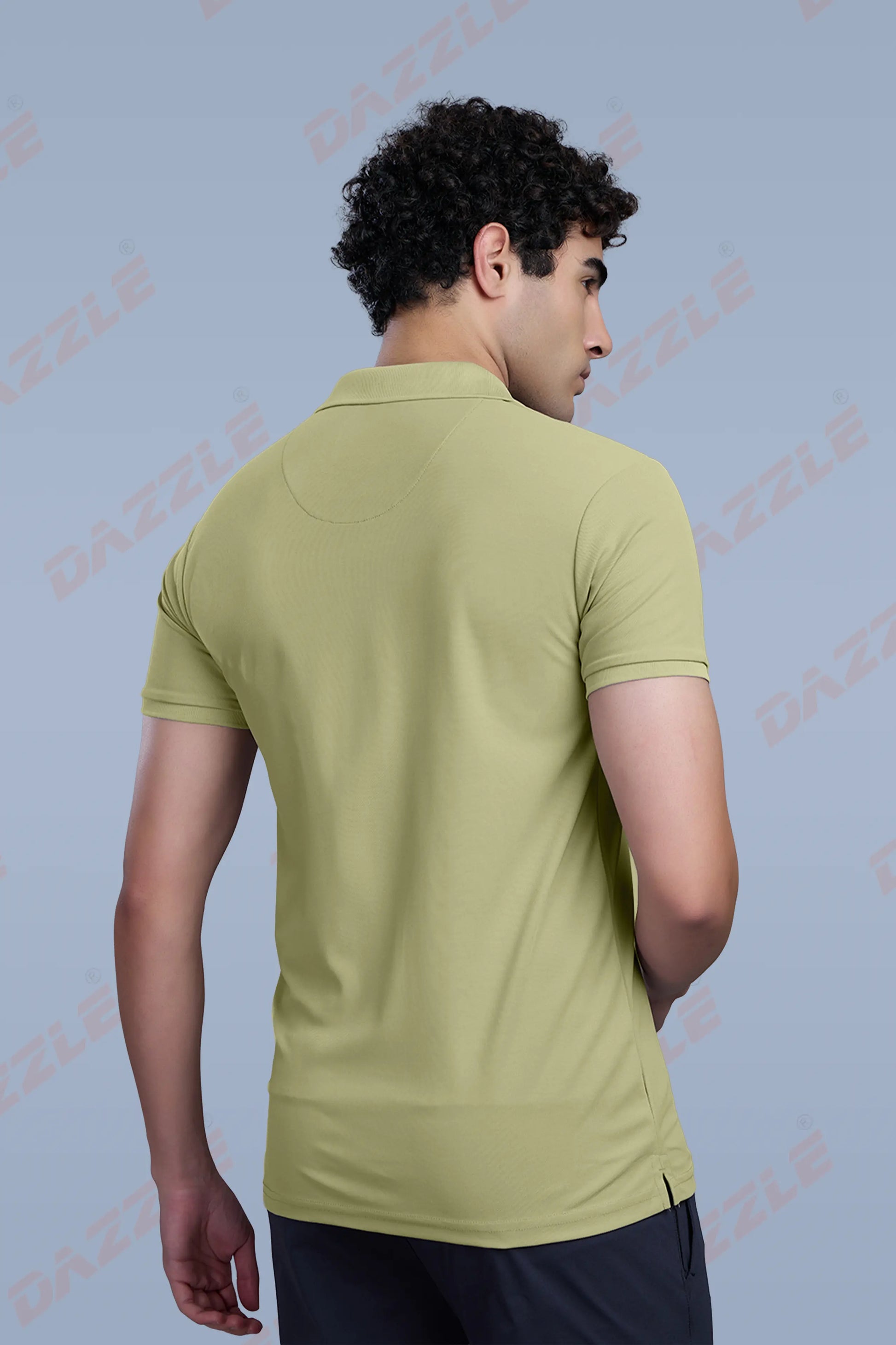 CRAZY MATTY SLIM FIT T-SHIRT - LIME GREEN