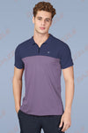 SPRING T SHIRT - NAVYBLUE PURPLE