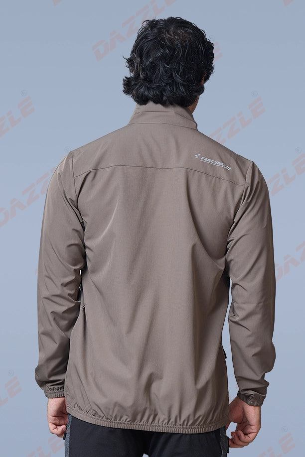 RACE JACKET - BROWN