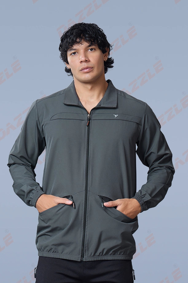 RACE JACKET - DARK GREY