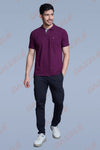 MATTY COMFORT T-SHIRT- ITALIAN PLUM