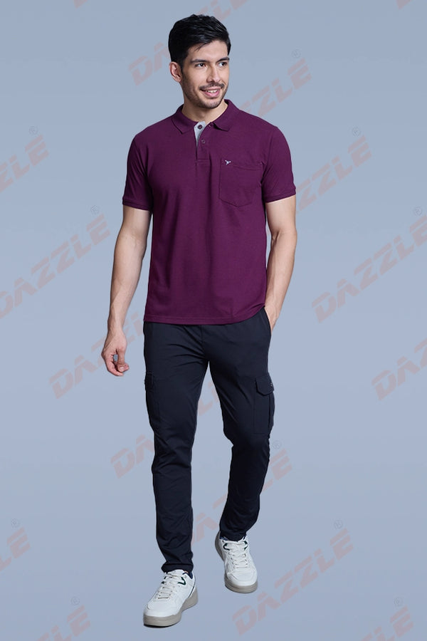 MATTY COMFORT T-SHIRT- ITALIAN PLUM