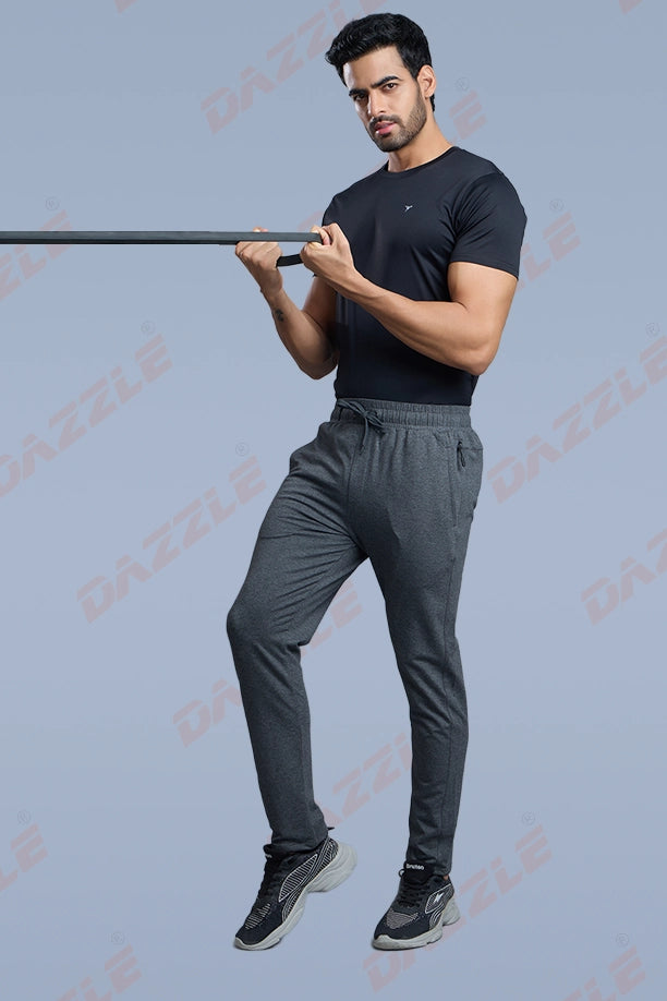 COTTON LYCRA TRACK - ANTHRA