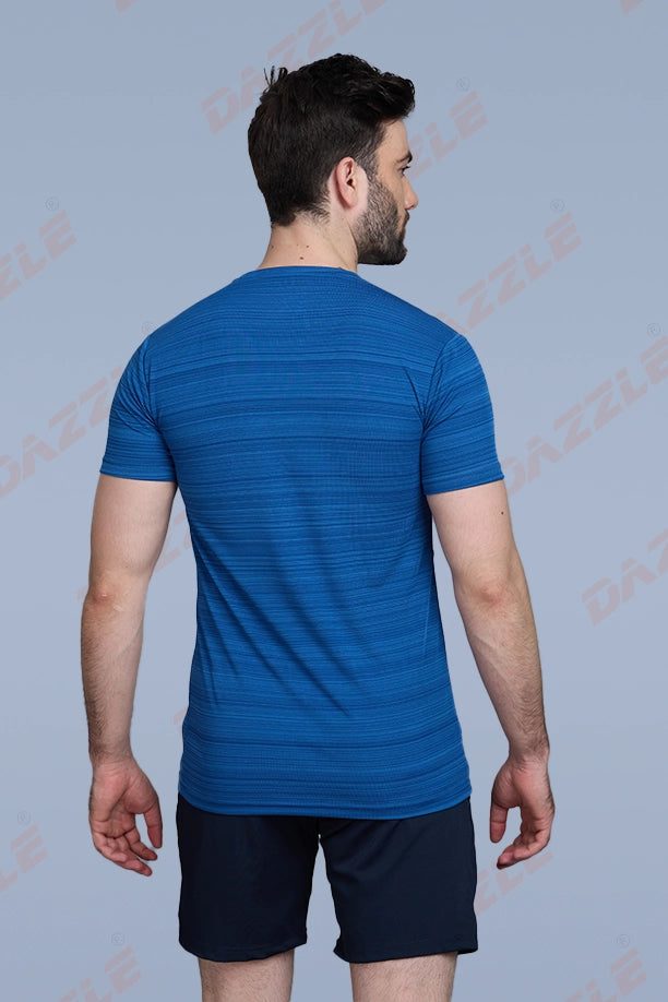 CRAZY FANCY ROUND NECK T-SHIRT - AIR FORCE