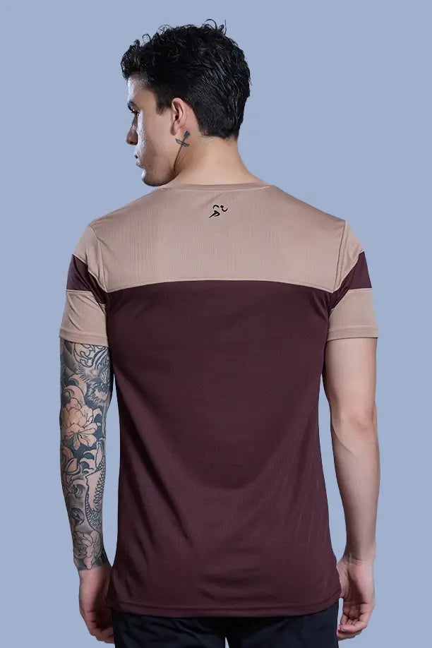 Men Slim Fit Round Neck Tee with PRIDE