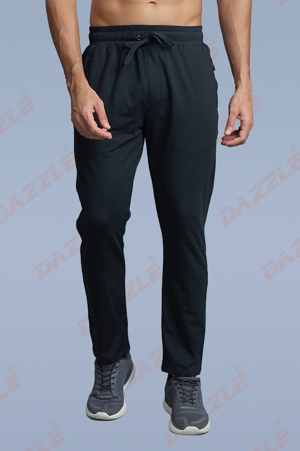 COTTON LYCRA TRACK - BLUE GREY