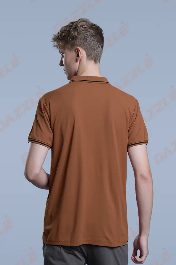 SLEEK T SHIRT- CLAY BROWN